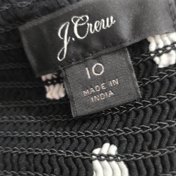 J. Crew Black and White Polka Dot Jumpsuit - Picture 9 of 9